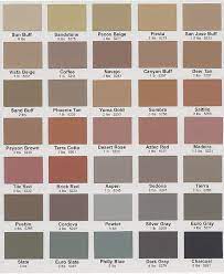 Concrete Stain Color Charts