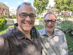 It's always a great day when you see a familiar face. While attending a  meeting at Warner Bros. yesterday I bumped into George Feltenstein,  mastermind of the Warner Archive Collection, who I've