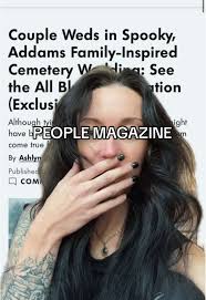 Kelsey Noah David Albin Gothic Wedding