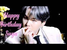Bts Suga Happy Birthday Full Screen Whatsapp Status Bollywood Song Youtube In 2021 Bollywood Songs Suga Bts Suga