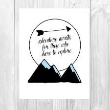 Dare To Explore Adventure Art Print Camping Outdoors Hipster Arrows Kids Room Nursery Decor Quote Artwork B Adventure Art Art Prints Arrow Printable