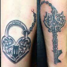 The key and lock set inspired couple's tattoo design is indeed extremely popular. 85 Best Lock And Key Tattoos Designs Meanings 2019