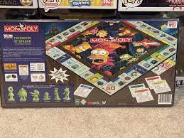 The Simpsons Tree House of Horror Board Game Monopoly New Factory Sealed |  eBay