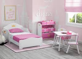 The most common princess bedroom set material is cotton. Children Princess Crown Wood Toddler Bed White Pink Kids Bedroom Furniture
