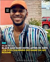 Dwight Jackson filed a lawsuit against Shinola Hotel, alleging employment  discrimination after he was ignored when applying under his real name but  received interviews when using a Caucasian-sounding alias. The lawsuit  claims