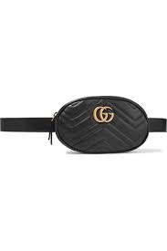 Gucci Gg Marmont Quilted Leather Belt Bag Leather Belt Bag Belt Bag Bags