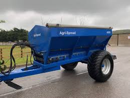 Will any rotary spreaders spread powdered lime? Agri Spread As55 Trailed Fertilser Lime Spreader G M Stephenson Ltd