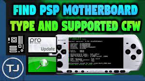 Find Psp Motherboard Type & What Custom Firmware It Supports! - Youtube