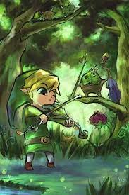 Musique Dans Les Bois Image Jeux Dessin Zelda Zelda
