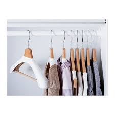 Bumerang Shoulder Shaper For Hanger White Ikea Hanger Diy Clothes Hangers Sweater Hangers