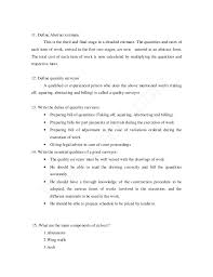 Estimation And Quantity Surveying