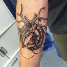 Find some of the best gifts on the market for the hunters in your life right here, along with several gifts for anglers. 50 Catchy Hunting Tattoo Designs And Ideas Hunting Tattoos Tattoos For Guys Hook Tattoos