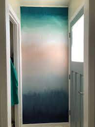 Ombre Wall Painted