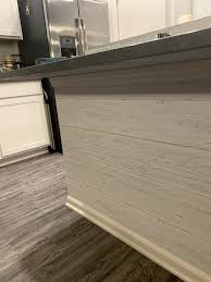 This hardiplank shiplap kitchen features white paneling around the room. Simple Kitchen Diy Peel And Stick Wallpaper The Meyeried Life Meyer Consulting Group Llc