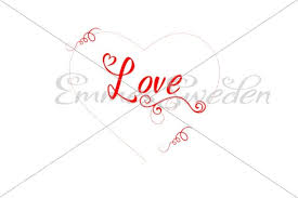 Download Love Heart Valentines Day Graphic By Emmessweden Creative Fabrica Yellowimages Mockups