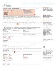 How To Make A Credit Report An Easy Way To Start Completing Your Document Is To Download This Fake Credit Experian Credit Report Credit Report Report Template