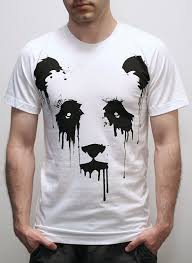 Vanishing Panda On American Apparel Mens T Shirt By Engramclothing Tee Shirt Designs Mens Tshirts Cool T Shirts