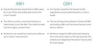 Abh Vs Gbh Which Is The More Serious Offence What Do They Mean Lawtons Solicitors Uk