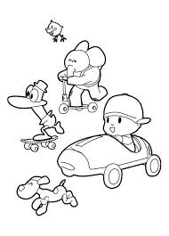 Here are some free printable pocoyo coloring pages. Color Pocoyo Coloring Pages Coloring And Drawing
