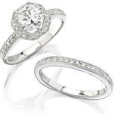 Firenze Jewels Since 1937 Rose Gold Halo Engagement Ring Halo Wedding Rings Sets Platinum Diamond Engagement Rings