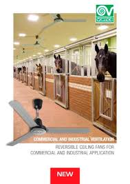 And what makes a ceiling fan industrial, anyway? Reversible Ceiling Fans For Commercial And Industrial Application Vortice Pdf Catalogs Documentation Brochures