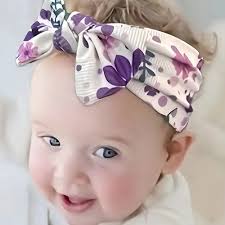 1pc adorable daisy bow headband girls soft stretchy wide