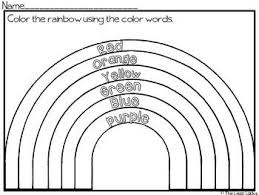 Since it is hardcoded in the program, there is no way to change this behavior (page color always applies to. Color Word Rainbow Rainbow Color Words