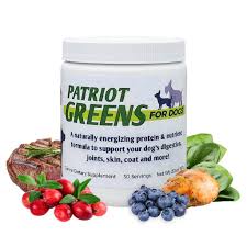 Patriot Greens For Dogs Organic Fruit Food Meat Diet