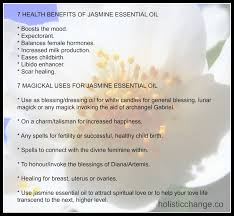 7 Health Benefits And 7 Magickal Uses For Jasmine Essential Oil Hierbas Materias Primas Beneficios