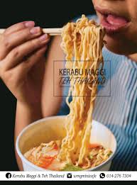 Kerabu maggi ini adalah antara olahan resepi yang boleh anda buat di rumah. Rasa Pedas Kerabu Maggi Teh Thailand Asam Pedas Western ÙÙŠØ³Ø¨ÙˆÙƒ