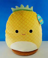 Squishmallows Maui The Pineapple Fruit Squad 16 Kellytoy New Kellytoy In 2021 Animal Pillows Cute Squishies Best Baby Toys