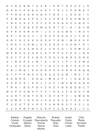 Maybe you would like to learn more about one of these? Past Participles Word Search Words Word Search Word Search Puzzle