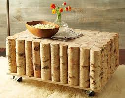 Find the plans at shanty 2 chic diy geometric art wood coffee table Here S How You Can Create An Incredible Coffee Table With A Few Logs Of Wood