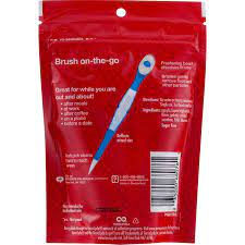 The vibration from these toothbrushes helps dislodge plaque. Colgate Max Fresh Wisp Disposable Mini Travel Toothbrush 24 Mini Brushes Shopee Philippines