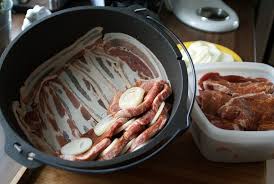 Manneressen Schichtfleisch Aus Dutch Oven Oder Slowcooker Langsam Kocht Besser Rezept Rezepte Essen Schichtfleisch