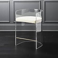 Antonio Acrylic 24 Counter Stool Counter Stools With Backs Acrylic Bar Stools Bar Stools With Backs