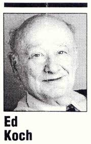 New York City Mayor Edward I. "Ed" Koch * 2013 SVA Supporters * New York-1  T.V. "Wise Guys" * Ed Koch Queensboro Bridge