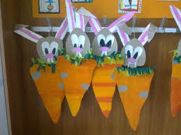 Lapins De Paques Basteln Fruhling Ostern Ostern Basteln Mit Kindern Ostern Grundschule
