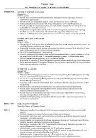 Sending communications / notifications to end users informing them about the critical incident and the impact and workaround. It Service Manager Resume Samples Velvet Jobs