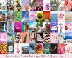 Looking at many pictures, a player should. Aesthetic Photo Wall Collage Kit 50 Printable Wall Art