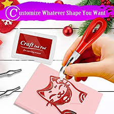 With a slab of rubber (or even a soft, rubbery eraser) and carving tools, you can make custom stamps of all shapes and sizes! Waycom 18 Pcs Rubber Stamp Making Kit Rubber Carving Block Linoleum Cutter Set Rubber Stamp Carving Block Craft Ink Pad Hobby Knife Pencil For Diy Stamp Carving Craft Amazon Ae Arts Crafts