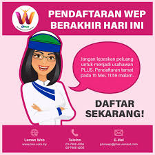 Harga tertakluk kepada pertukaran yang disebabkan oleh kenaikan tambang kapal terbang, kos pengangkutan lain, kadar. Plus Malaysia Berhad V Twitter Adakah Anda Seorang Wanita Yang Komited Dan Ingin Menjadi Seorang Usahawan Muda Yang Berjaya Sertailah Program Keusahawanan Wanita Untuk Berpeluang Menjadi Rakan Niaga Kami Tertakluk Kepada Terma