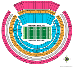 Raiders Stadium Seating Chart Raiders Stadium