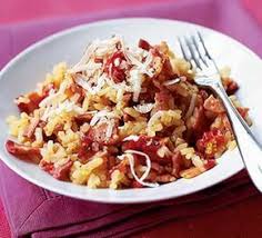 Risotto Aux Lardons Chorizo Cookeo Votre Delicieux Plat Du Riz Recettes De Cuisine Plat Cookeo Recette Lardon