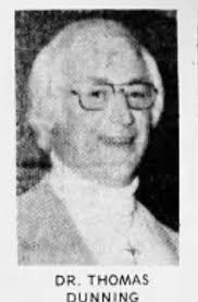 Dr Thomas Westley Dunning (1928-1976)