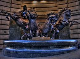 Piccadilly Circus Horse Fountain Horses In Haymarket Pferde Pferd