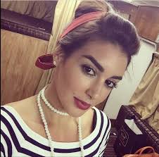 Yasmine Sabri Egyptian Actress Chain Necklace Necklace Egyptian Actress