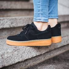 Nike Air Force 1 Black Swoosh Gum Sole Titolo Sneaker Boutique On Instagram Nike Wmns Air Force 1 Suede Black Black Available Now Titoloshop Nike Shoes Women Nike Free Shoes Sneakers Fashion