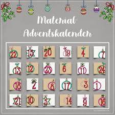 We did not find results for: Material Adventskalender