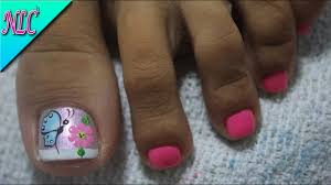 Decorados De Unas Para Pies Con Flores Y Mariposas Decoracion De